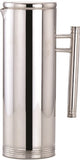 Coconut Stainless Steel Slim Jug 1500ml | Water Pitcher with Easy Pour Handle | Fridge Water Jug for Water, Juice, Lemonade & Beverages | Food Grade, BPA Free, Rust Proof Stainless Steel Water Container | Mirror Finish.