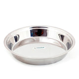 Coconut Stainless Steel Parat/Multipurpose Mixing Bowl/Basin - 1 Unit - Diamater - 38Cms