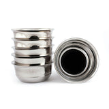 Coconut Stainless Steel Peacock Bowl/Mixing & Serving Bowl - Set of 6 Bowls (Diamater - 7.25 Inches