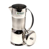 Coconut Stainless Steel - Jug - 1.2 ltrs | Jug for Water, Juice, Lemonade | Used at Hotel, Home, Parties | Water Jug | Water Pitcher | Fridge Jug with Lid | Model - J20 Lily