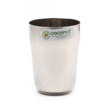 Coconut Stainless Steel  Water Glass Set of 6 | Ideal for serving Liquids Like Water, Juice, Lemonade, Beverages | Water Glasses | tumbler | Heavy Gauge | Mirror finish |  Kitchen essential | Model - B22 Metro