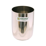 Coconut Stainless Steel - Marinda Water Glass | Set of 6 | Tumbler | Ideal for serving Water, Juices, Milkshakes, Lemonade, Liquid | Heavy Gauge | Mirror finish | Must have in kitchen | Model - B37 Miranda