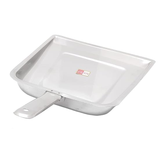 KCL Stainless Steel Cleaning Dustpan / Supdi (28 cm) | Heavy Gauge | Rust Resistant | Reusable Household Cleaning Tool.