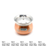 Coconut Stainless Steel - Cookware/Rex Hammered Handi Cook n Serve