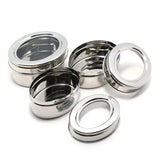 Coconut Stainless Steel Chintu C-thru Box - 1 Unit, Oval Box, Mirror Finish, Strong, Sturdy, Lunch Box/ Dabba / Dibba / Container / Canister / Storage Dabba for Fridge / Utility box / Storage Kitchen Organizer, Model - S36, Chintu C-thru