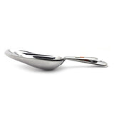 KCL Stainless Steel Scoop | Chemical-Free Atta, Flour & Rice Scoop | Heavy Gauge Multipurpose Kitchen & Parcel Scoop | Mirror Finish | Food Grade – Pack of 1