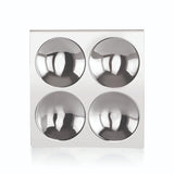 Coconut Stainless Steel Trivia idly Cooker - 4 Plates (2 Regular Plate, 1 Mini Idly Plate & 1 Tatte Idly Plate) for Home USE, Idli Steamer Set