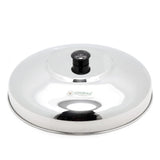 Coconut Stainless Steel Multipurpose Lid/Cover for Dosa, Utensils, Tawas, Kadhais, Pots and Pans
