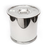 Coconut Stainless Steel Drum - Atta Tanki / Container / Drum / Pawali / Tanki with Lid / Kothi / Grain storage Box / Food Storage Container, Model - Drum