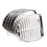 KCL Stainless Steel Leaf Shaped Banana Plate Set | Dinner & Lunch Plates | Mirror Finish | Heavy Gauge | Pack of 6.