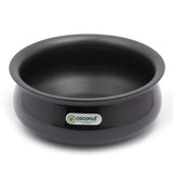 Coconut Hard Anodised Curry Pot Plain Cookware , works on Gas stove - Cook and serve