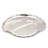 Coconut Stainless Steel Maharaja Bhog - Royal Thali set / Maharaja Bhog Thali Set / Tummy Delite / Raj Bhag Set, Model - P22, Tummy Delite
