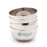 Coconut Stainless Steel Royal Hunger - Mini Royal Thali set / Tummy Delite / Raj Bhag Set, Model - P23, Oval Hunger