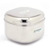 Coconut Stainless Steel Magnum Pot - Containers Box / Utility Box / Lunch / Dinner Box / Multipurpose Storage box / Freeze box / Strong / BPA Free, Mirror Finish,  Model – Magnum Pot
