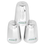 Coconut Water Glass B26 (Set of 3or 6)(Capacity 250ML Each Glass)(Stainless Steel, Food Grade)