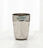 Coconut Stainless Steel  Water Glass Set of 6 | Ideal for serving Liquids Like Water, Juice, Lemonade, Beverages | Water Glasses | tumbler | Heavy Gauge | Mirror finish |  Kitchen essential | Model - B22 Metro