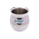 Coconut Stainless Steel  - Kullad | Tea | Coffee Glass -Set of 6pc | Perfect for serving Tea, Coffee, Lassi, Hot Beverages | Kullad | Glasses | Tumbler | Model - B35 DW kullad