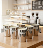 Coconut B7 Big Amitabh Stainless Steel Glass, 300 ml, Mirror Finish Drinking Tumbler, Food Grade Steel Water Glass for Juice, Milk, Tea, Coffee & Daily Use, Rust Proof.