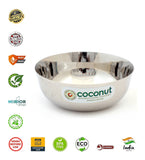 Coconut C19 Chaliya Stainless Steel Bowl Set of 6 | Multipurpose Serving Katori/Vati Set | Mirror Finish | Rust Proof | Dishwasher Safe | Available in 100ml, 150ml, 200ml, 250ml & 300ml.