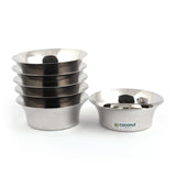 Coconut Stainless Steel Heavy Gauge, Mirror Polish, Solid Bowl/ Vati / Katori Set of 6 -Available sizes in Capacity 500ml, 750ml, 900ml, 1200ml Model - C30 Chocolate Bowl, Serving Bowls for Soup, Salad, Dessert, Dal, Vegetable