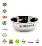 Coconut C9 Mukta Vati Set of 6 | Stainless Steel Serving Bowls (100ml, 150ml, 200ml, 250ml, 300ml) | Mirror Finish, Rust-Proof, Food Grade Katori Set for Kitchen & Dining.