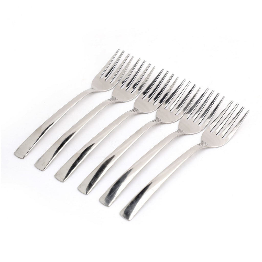 Coconut Stainless Steel Desert Fork Set of 6