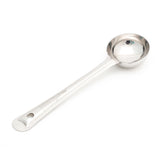 Coconut Stainless Steel Deep Laddle - Round Deep Spoon with Long Handle, Cooking Spoon, Karchi, Chamcha, Soup Ladle, Heavy Gauge, Strong, Sturdy, Model - L1 Deep Laddle