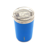 Coconut Stainless Steel Double Walled Colour Design Coffee Mug With Leak Proof Acrylic Lid - 1 Unit - 300ML