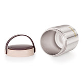 Coconut WB33 Stainless Steel Insulated Soup Jar (500ml) – Hot & Cold Vacuum Food Flask with Foldable Handle | Leak-Proof Lunch Container for Office, School & Travel | BPA-Free Food Grade Steel.