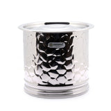 Coconut Stainless Steel - Mini Drum | Ideal for storing Water, Rice, Pulses, Grains, Food, Miscellaneous | Steel Dabba | kothi | Drum | Heavy Gauge | Mirror Finish | Hammered Finish | Model - Smart Mini Drum