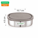 Coconut Stainless Steel Leak-Proof Lunch Box | Airtight Food Storage Container with BPA-Free Silicone Lid | Compact Tiffin for Office, School & Travel | Premium Kitchen & Home Essentials.