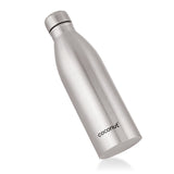 Coconut WB24 Niger Stainless Steel Water Bottle | Leakproof Screw Cap | BPA-Free, Rust-Proof, Durable Metal Bottle | Sleek Mirror Finish for Office, Gym & Travel.