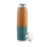 Coconut WB27 Popo Stainless Steel Water Bottle | Stylish Dual Tone Finish | Leakproof, BPA-Free, Rust-Proof Metal Bottle | Durable & Sleek for Office, Gym & Travel.