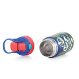 Coconut WB30 HC Kids Spout 350ml Stainless Steel Water Bottle | Leakproof Flip Top with Straw | BPA-Free, Durable Kids Bottle with Handle | Cute Panda Design for School.