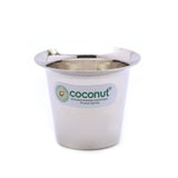 Coconut Stainless Steel - By2 Glass | Tea, Coffee Glass | Set of 6 | Ideal for Tea, Coffee, Water, Beverages | Food Grade | Heavy | Durable | Must have in every kitchen | Model - D18 by2 glass