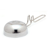 Coconut Stainless Steel Tadka Pan with Long Handle | Tempering Pan / Tadka Ladle | Heavy Gauge Food Grade Steel | Rust Proof | Mirror Finish | Easy to Clean | For Tadka, Seasoning, Ghee & Butter Heating.