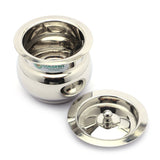 Coconut Stainless Steel Ghee Pot/Oil Pot/Pickle Pot no.1 - 1 Unit