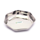 Coconut Strawberry Stainless Steel Breakfast Plate/Snack Plate/Desert Plate  - Set of 6