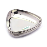 Coconut Orange Stainless Steel Breakfast Plate/Snack Plate/Desert Plate - Set of 6