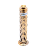 Coconut Glitter Stainless Steel Gold Colour Coating Agarbathi Stacker - 1 Unit