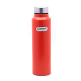 Coconut Splash Stainless Steel With Red Colour Coating Water Bottle - 1 Unit - 1000ML
