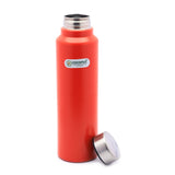 Coconut Splash Stainless Steel With Red Colour Coating Water Bottle - 1 Unit - 1000ML