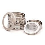 COCONUT Sweet Stainless Steel C Thru Dabba /Container - Set of 3 - 800ML, 1300ML, 1800ML