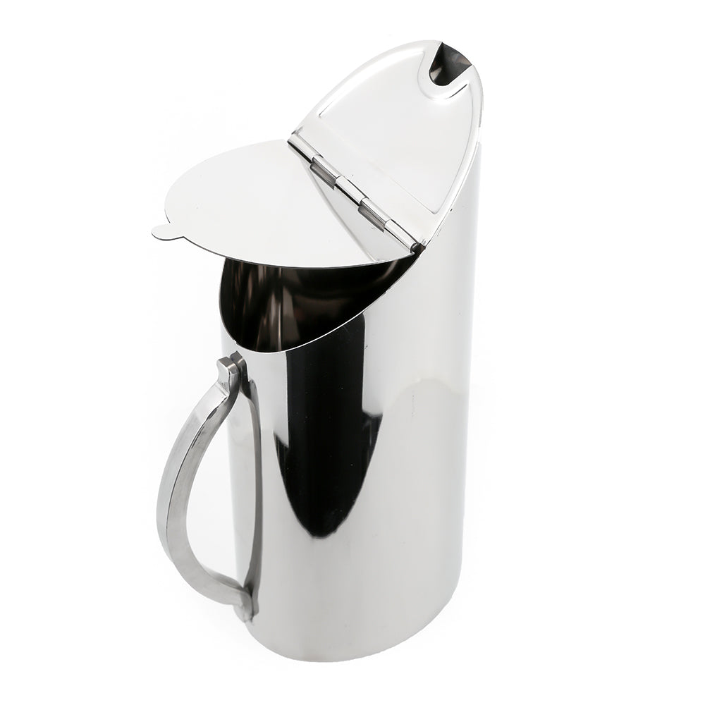 Coconut Stainless Steel Oval Thirst Jug/Fridge Jug/Water Pitcher with Lid – 1 Unit - 1500ML