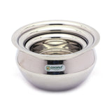 Coconut Stainless Steel Jazz Handi For Cook n Serve - Set of 3 - 2000ML, 1500ML, 800ML