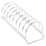 Coconut Stainless Steel – Round Plate Stand | Essential Organizer for Thali, Plate, Lids, Saucer | Saucer Stand | Plate Rack-Stand | Dish Rack | Utensil Drying rack | Modern kitchen rack | Organizer | Model – Y26 Round Plate Stand