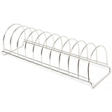 Coconut Stainless Steel – Round Plate Stand | Essential Organizer for Thali, Plate, Lids, Saucer | Saucer Stand | Plate Rack-Stand | Dish Rack | Utensil Drying rack | Modern kitchen rack | Organizer | Model – Y26 Round Plate Stand