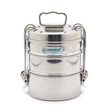 Coconut Stainless Steel BTS Tiffin/Lunch Box/Container Lunch Box With Bag - 1 Unit