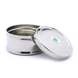 Coconut Stainless Steel Krust Storage Container/Multipurpose Container - 1 Unit