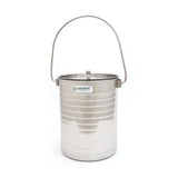 Coconut Stainless Steel Milk Pot - Oil / Ghee / Milk Container, Heavy Gauge, Mirror Finish, Model - U5 One Touch